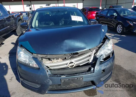 2013 Nissan Sentra Sv из США, поврежденный, VIN 3N1AB7AP0DL676057
